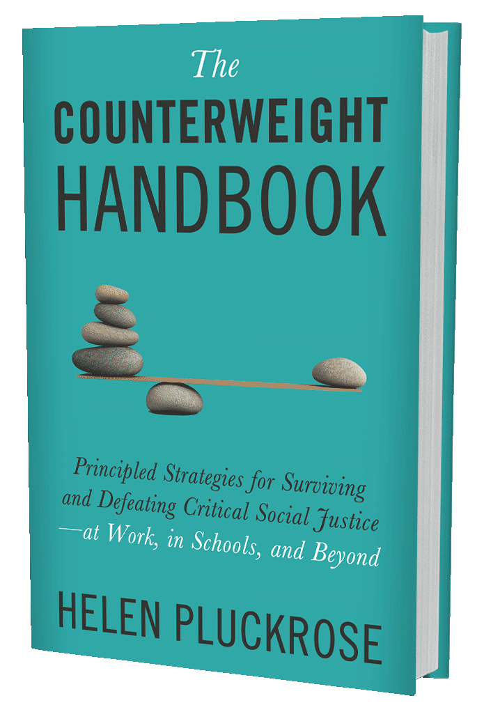 The Counterweight Handbook: Principled Strategies for Surviving and Defeating Critical Social Justice—in the Workplace, School, and Beyond (Book Cover)