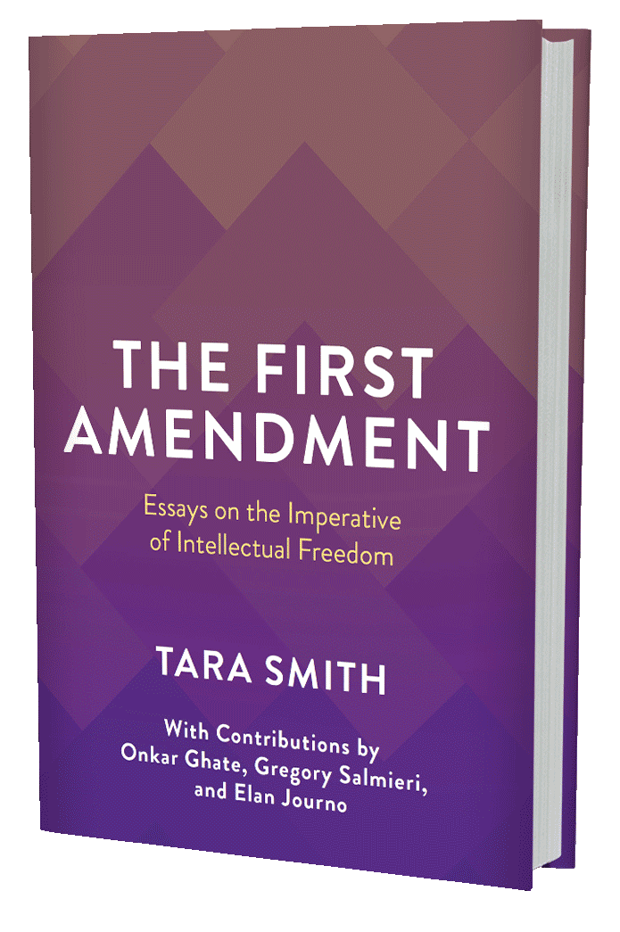 The First Amendment: Essays on the Imperative of Intellectual Freedom (book cover)