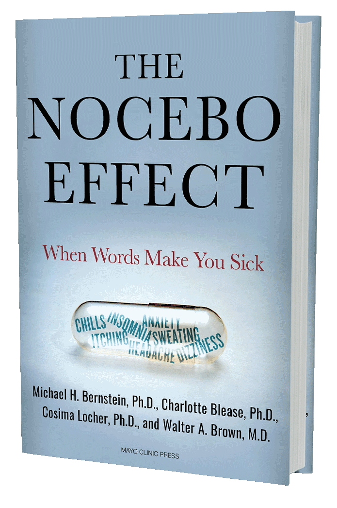 The Nocebo Effect: When Words Make You Sick (book cover)