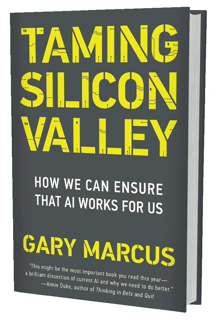 Taming Silicon Valley: How We Can Ensure That AI Works for Us (book cover)